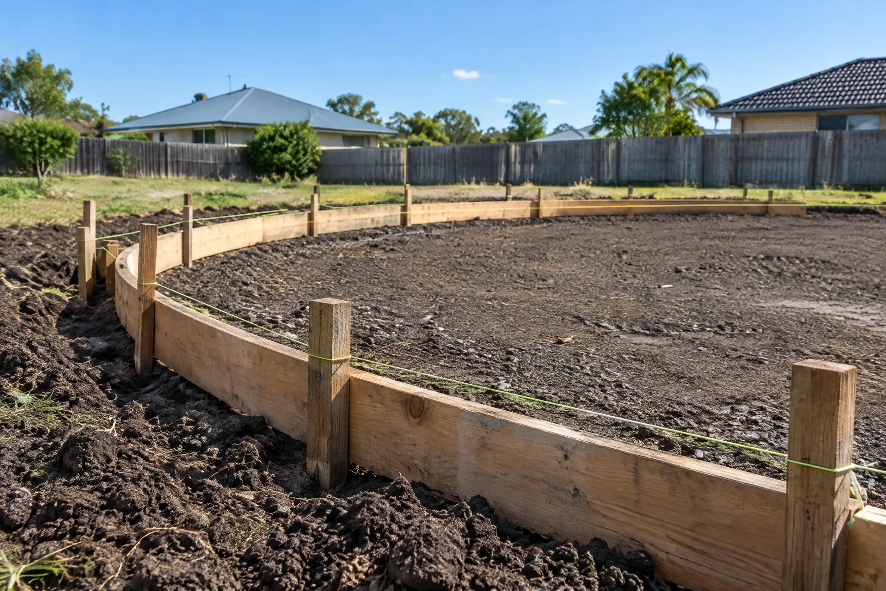 Illustrative concrete site-planning detail for goodna; not a completed local job