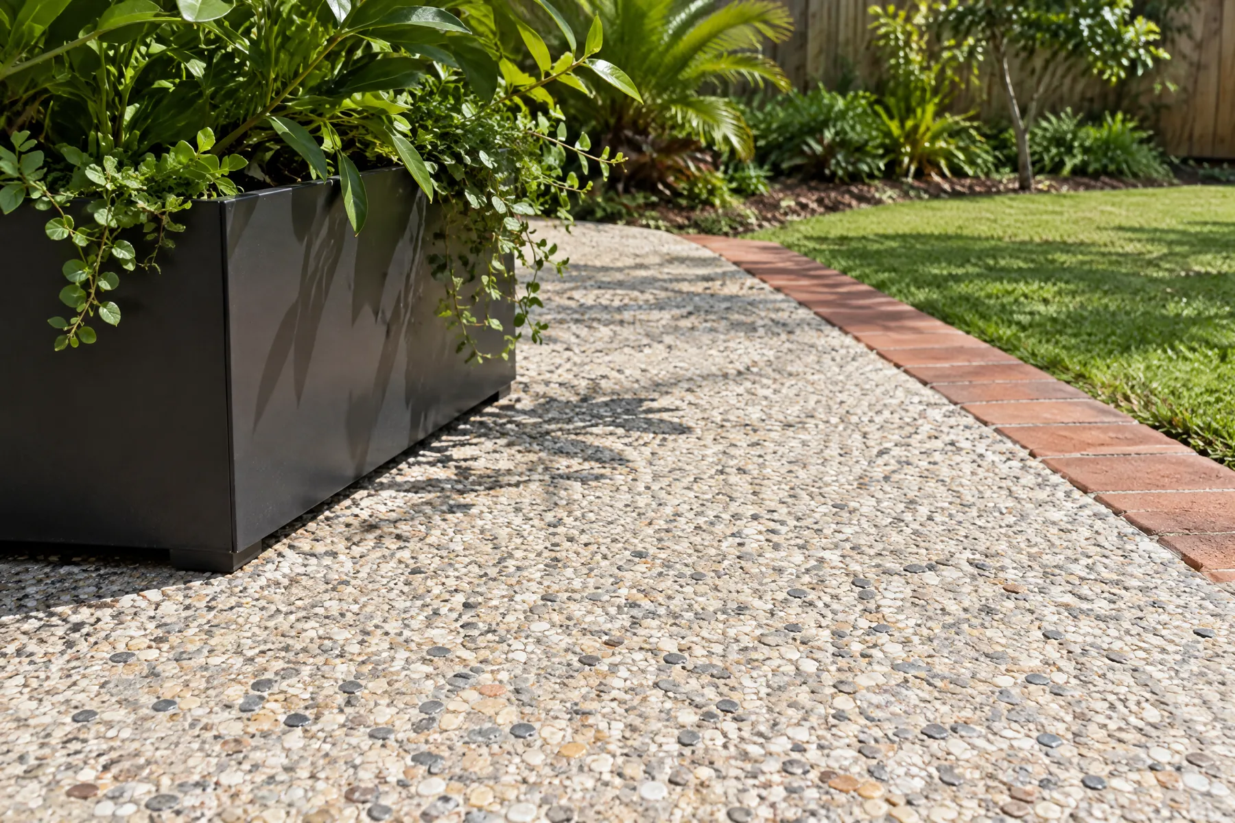 Illustrative concrete site-planning detail for leichhardt; not a completed local job