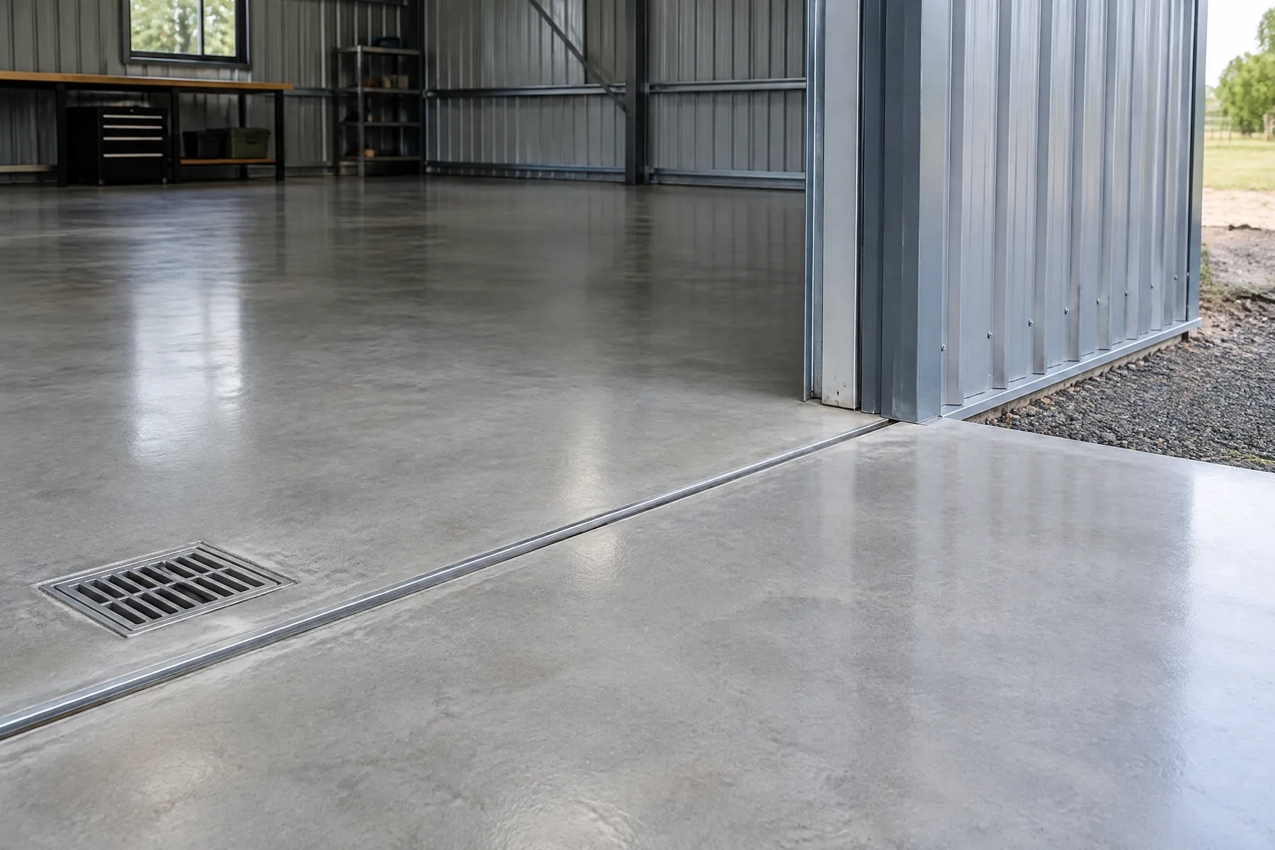 Illustrative concrete site-planning detail for north ipswich; not a completed local job