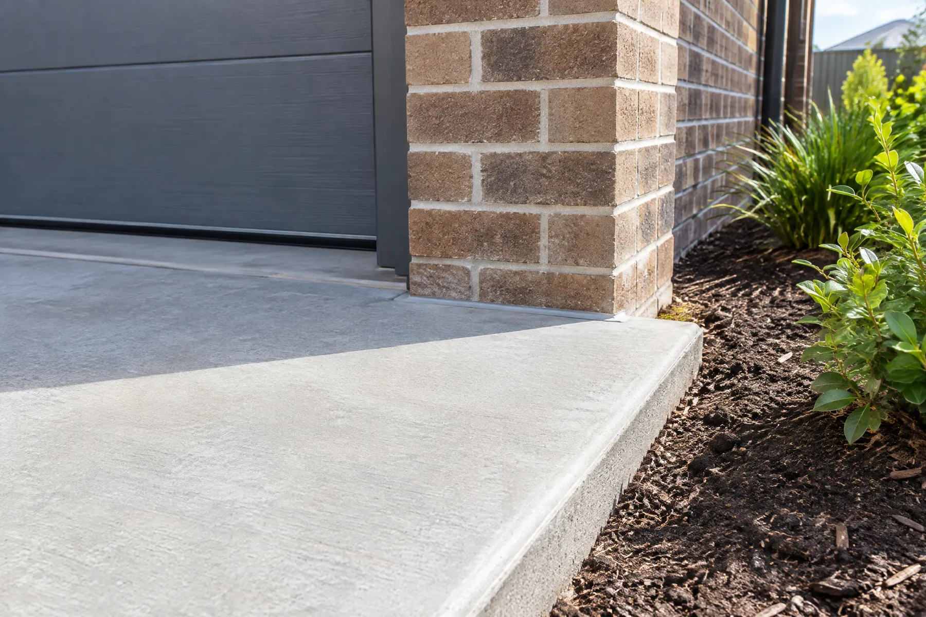 Illustrative concrete site-planning detail for ripley; not a completed local job