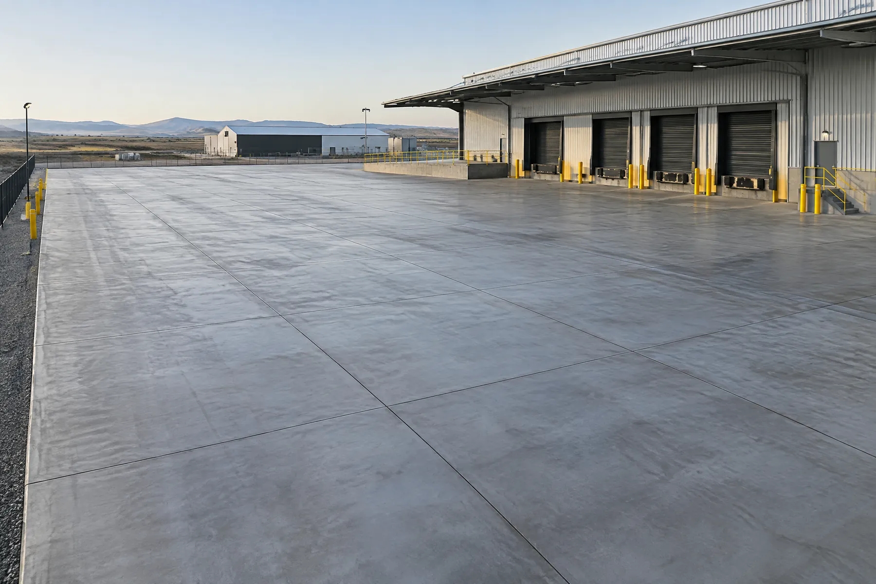 Illustrative commercial concrete project type visual reference for the service catalogue
