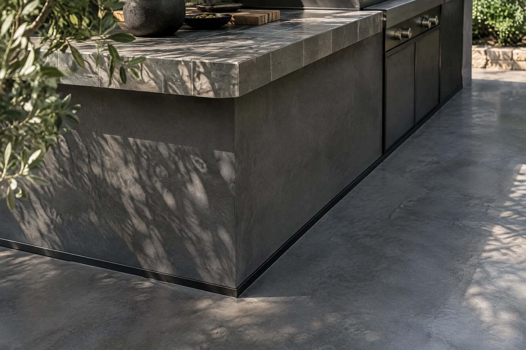 Illustrative coloured concrete surface visual reference 2; illustrative, not a completed contractor job