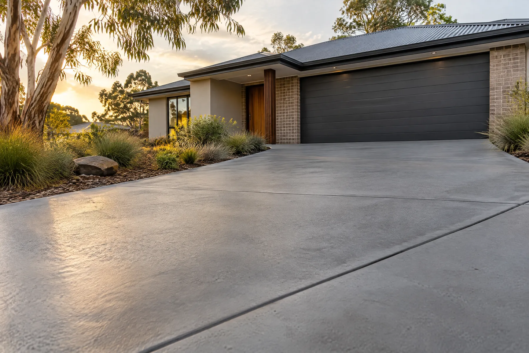 Illustrative concrete driveway visual reference for the service catalogue